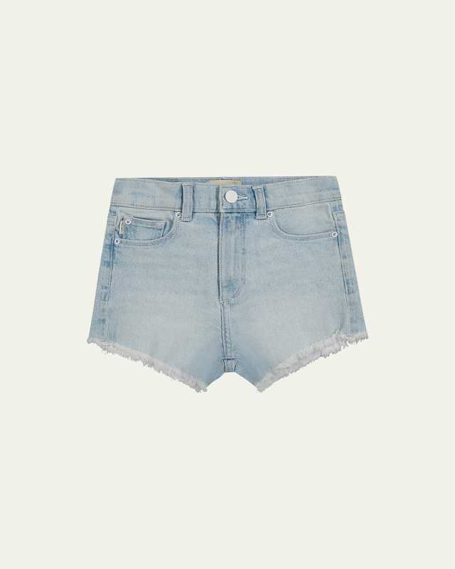 Girl's Lucy High Rise Shorts, Size 7-